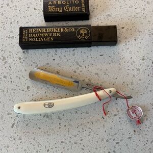 Boker King Cutter Straight Blade Razor 9246SP